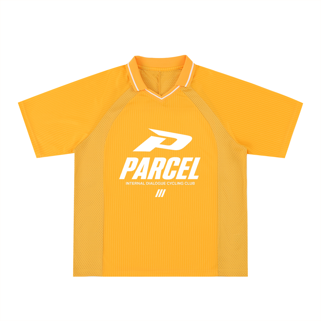 The Matchday Set - Striped V-Neck Soccer Jersey