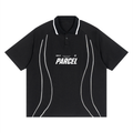 The Baseline Set - Unisex Raglan Piping Polo Shirt