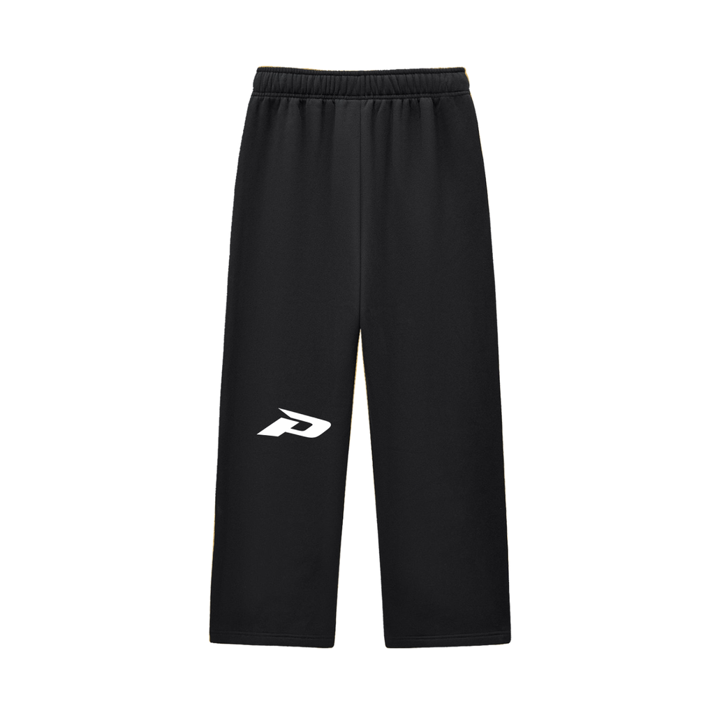 Contrast-Stitched Fleece Sweatpants