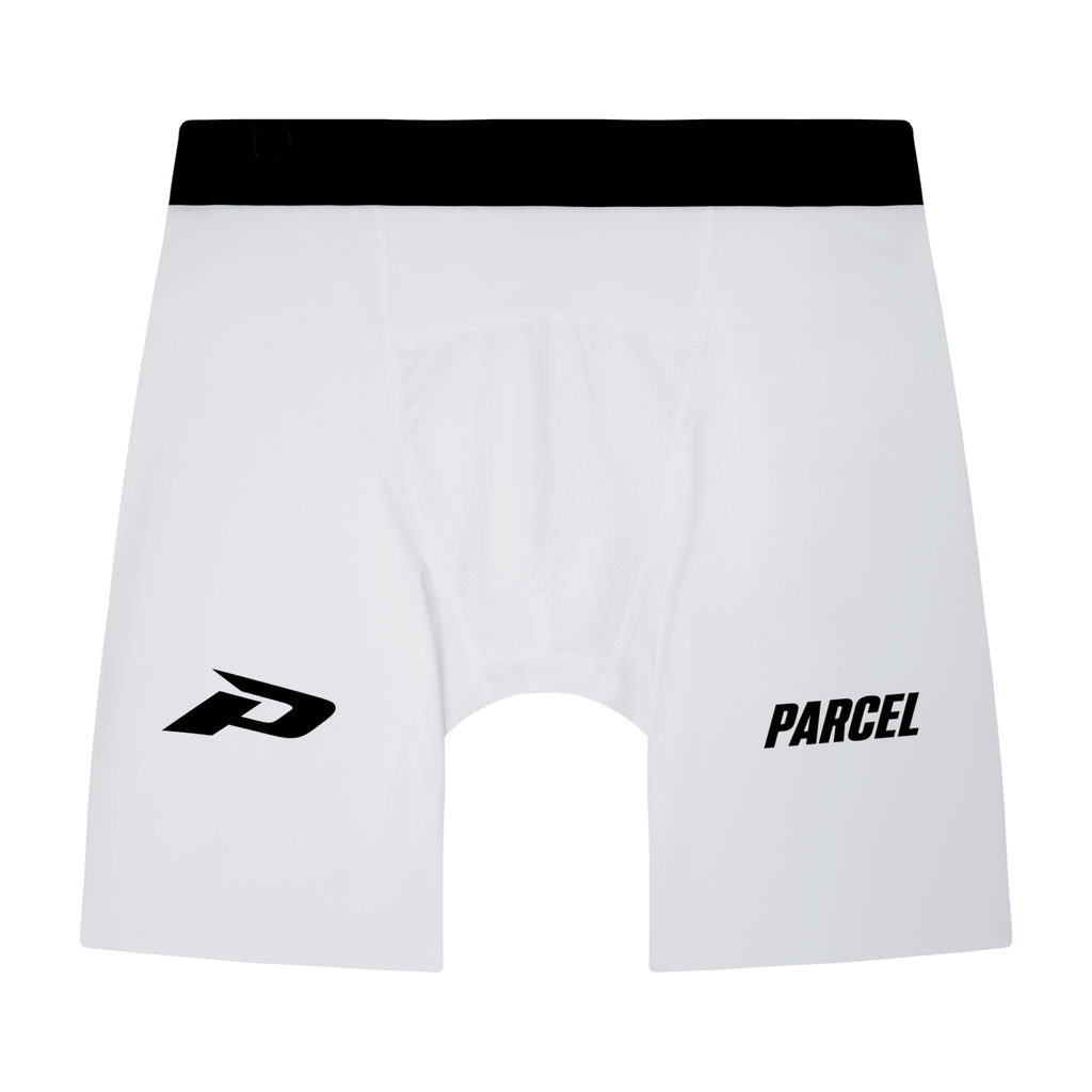 The Matchday Set - Men's Tight Cycling Shorts (White)