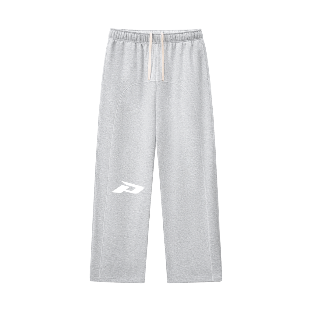 Contrast-Stitched Fleece Sweatpants