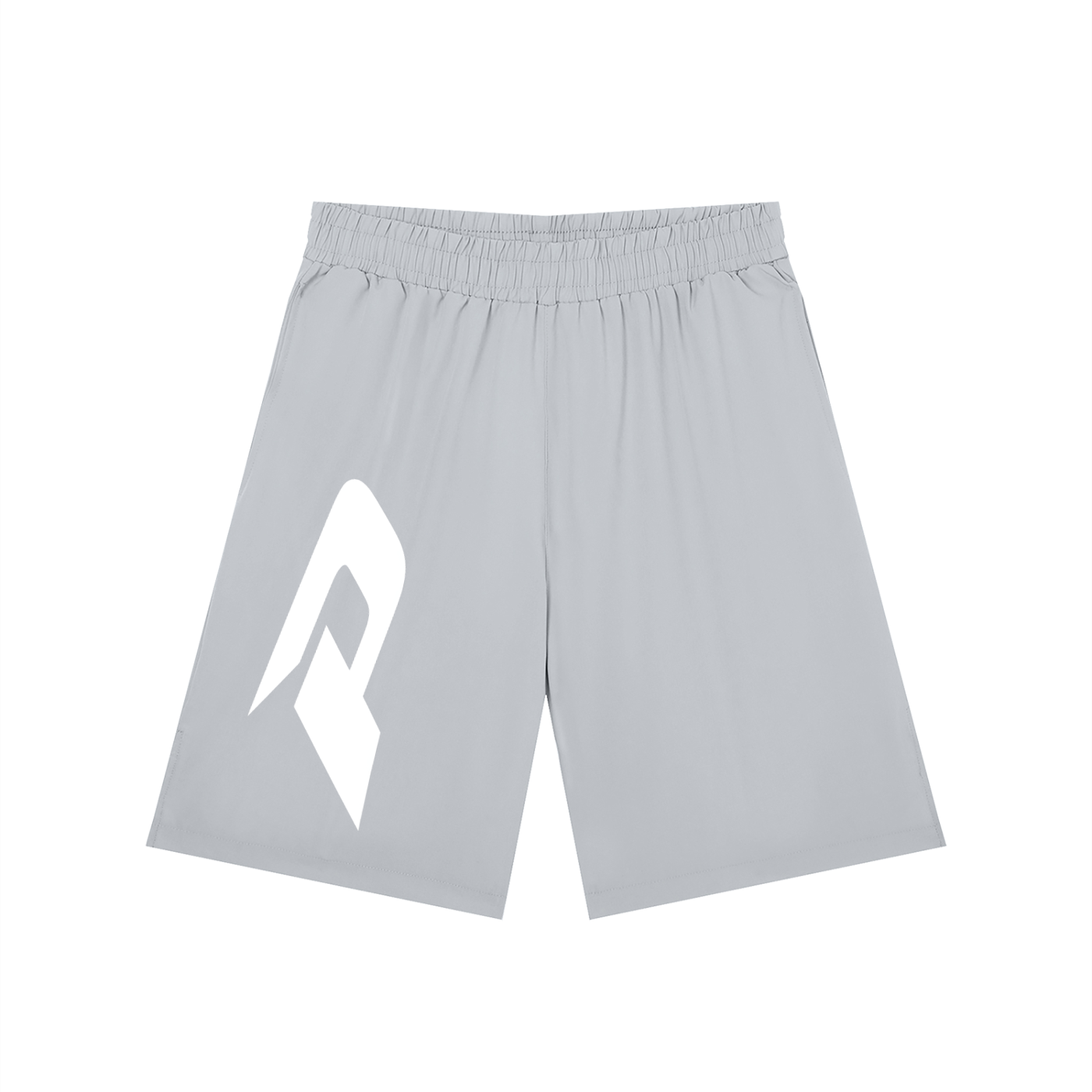 Men’s Solid Elastic Waist Shorts