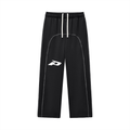 Contrast-Stitched Fleece Sweatpants