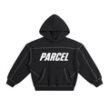 The Fleece Set - Contrast-Stitched Boxy Fleece Hoodie