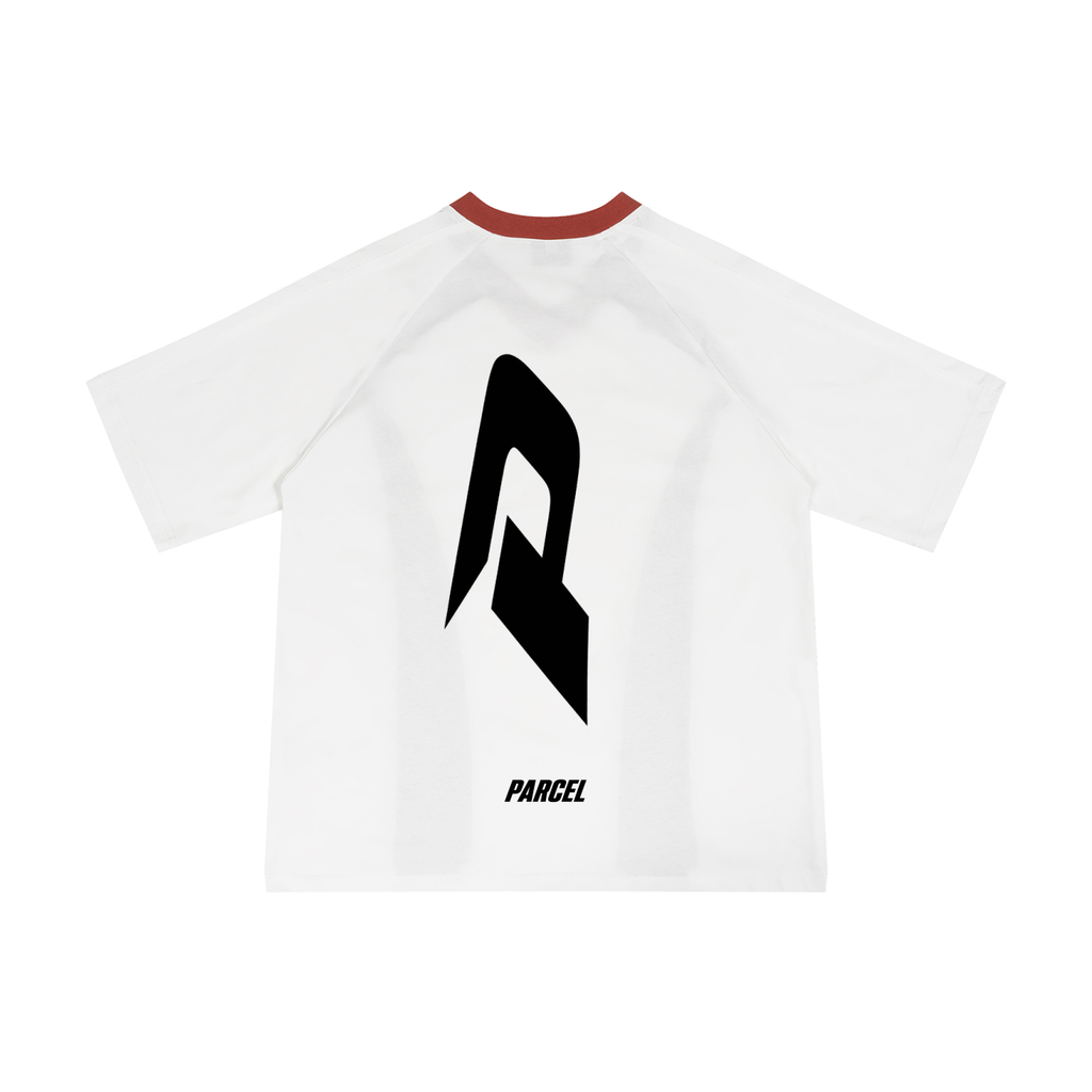 Unisex Color Block V-Neck T-Shirt
