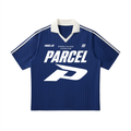 The League Set - Contrast Collar Striped Soccer Jersey