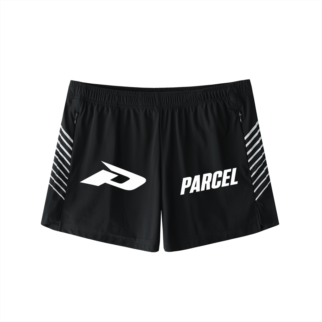 The Drill Set - Side-Stripe Performance Shorts (Black)