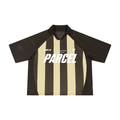 Unisex Striped Mesh Boxy Soccer Jersey
