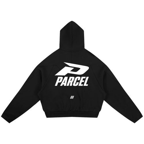 Curved Panel Raglan Hoodie