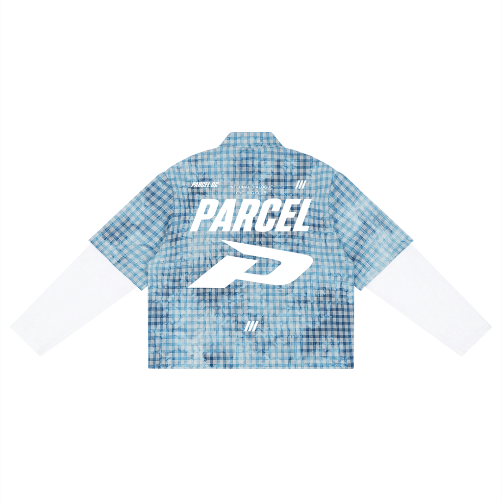 Unisex Vintage Wash Plaid Short Sleeve Shirt