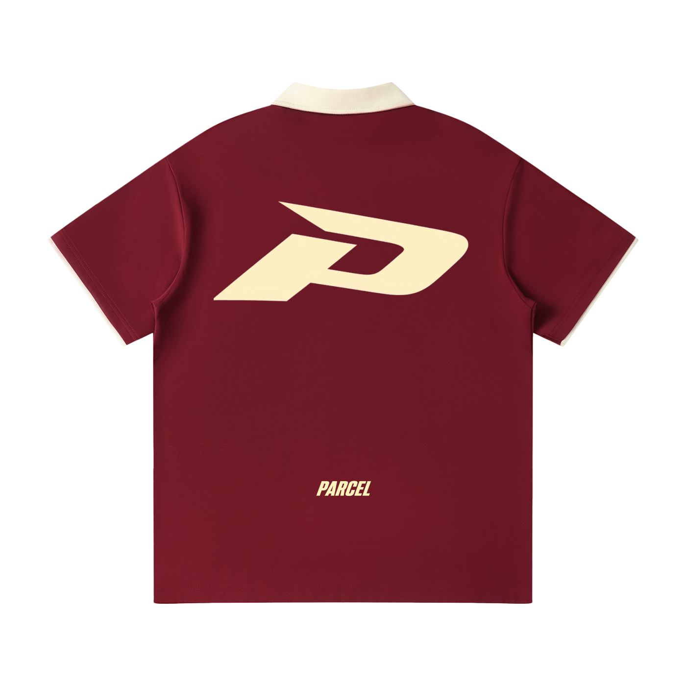 Contrast Collar Raglan Polo Shirt