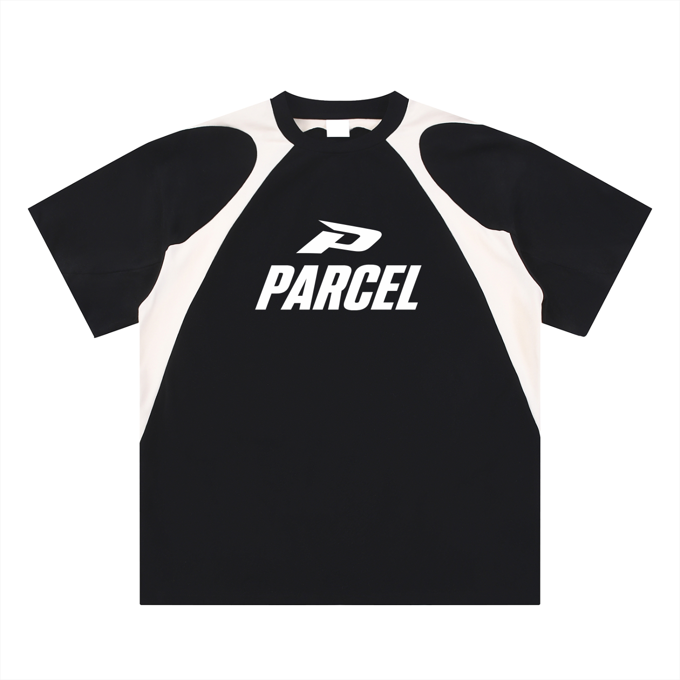 The Everyday Set - Contrast Panel Cotton T-Shirt