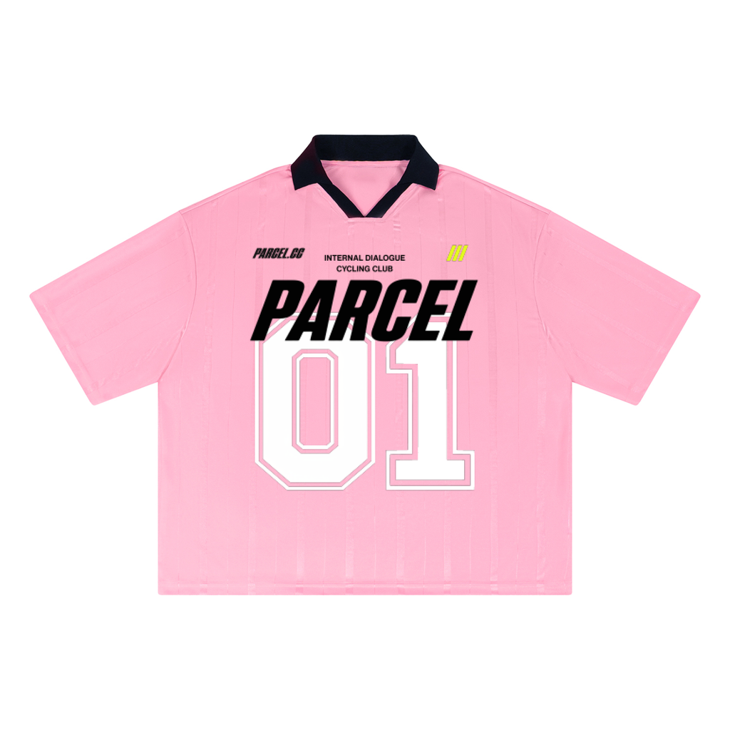 Unisex Striped Boxy Soccer Jersey