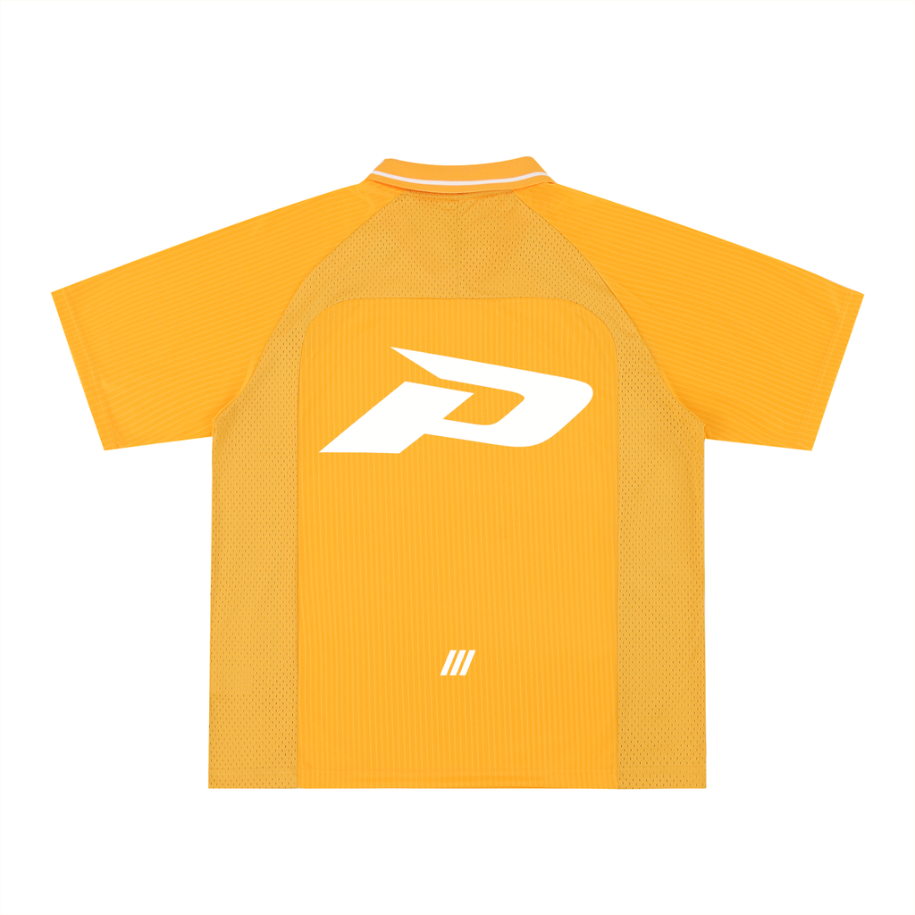 Striped V-Neck Soccer Jersey
