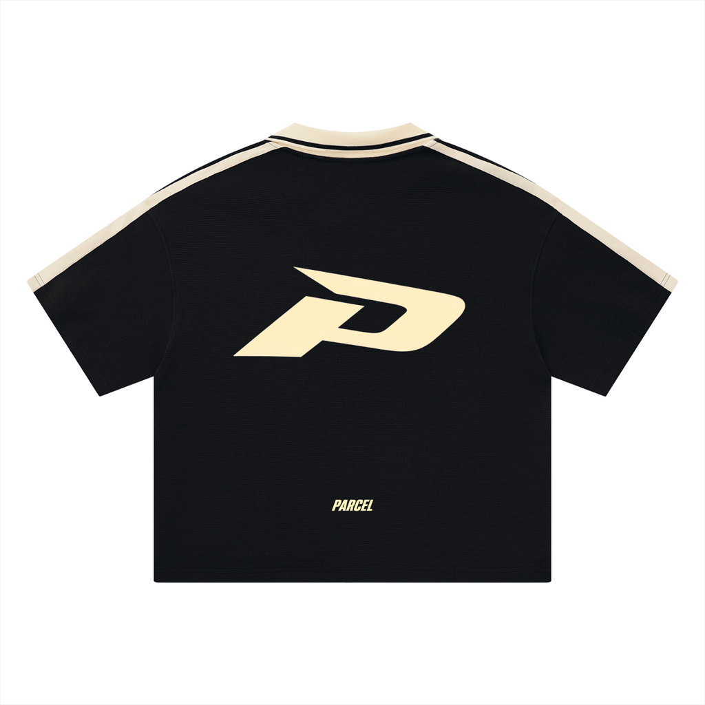 Unisex Color Block Polo Shirt